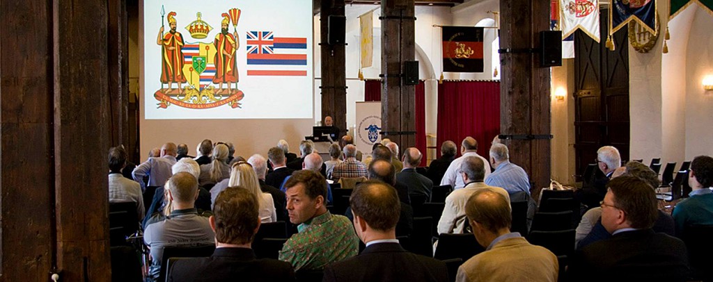 Bild från heraldiska kongressen i Oslo 2013