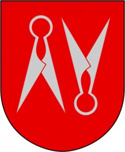 Arms of the city of Borås.