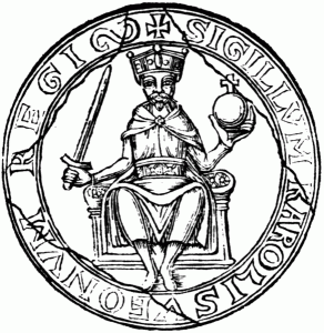 King Karl Sverkersson's of Sweden seal