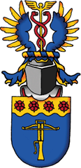 Arms of Risbecker family. Vapensköld för familjen Risbecker