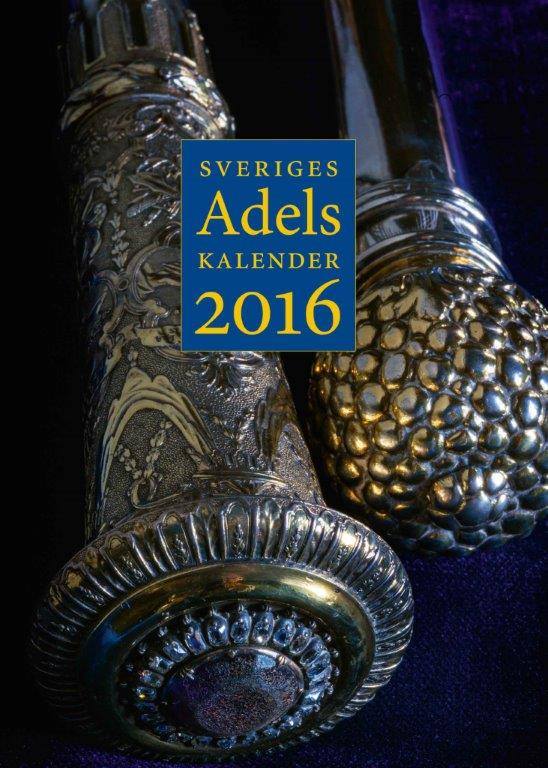 Omslaget till 2016 års adelskalender