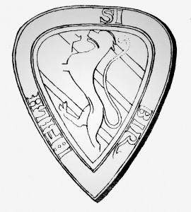 Birger jarls sigill från 1230-taets mitt