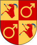 Arms of Boxholm. Creative commons: Lokal profil