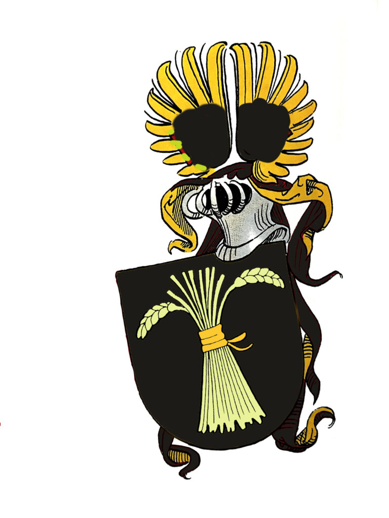 Waslings vapen, 1400-tal, i stil som vapenboken Grunenberg